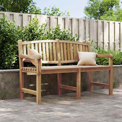 vidaXL Garden Bench 149.5x60x90 cm Solid Teak Wood - Brown