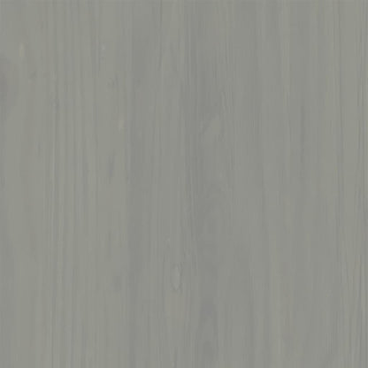 vidaXL Bookcase VIGO Grey 90x35x114.5 cm Solid Wood Pine