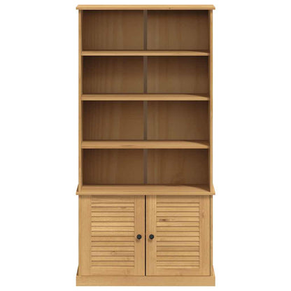 vidaXL Bookcase VIGO 85x35x170 cm Solid Wood Pine - Brown