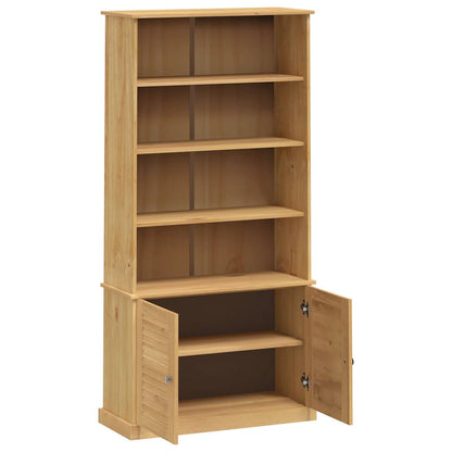 vidaXL Bookcase VIGO 85x35x170 cm Solid Wood Pine - Brown