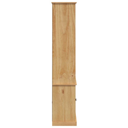 vidaXL Bookcase VIGO 85x35x170 cm Solid Wood Pine - Brown