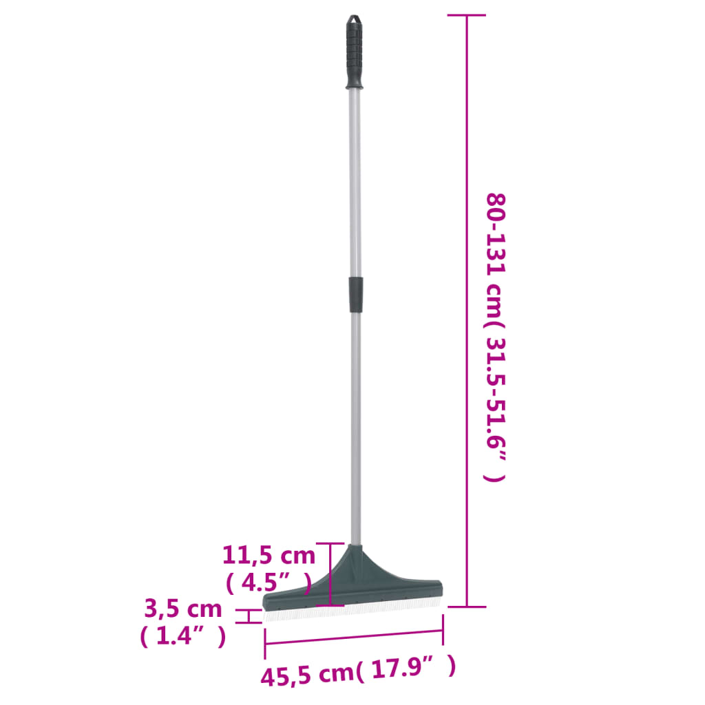 vidaXL Artificial Grass Rake Dark Green 131 cm PP - Orange