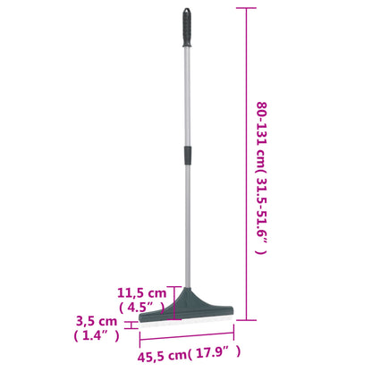 vidaXL Artificial Grass Rake Dark Green 131 cm PP - Orange