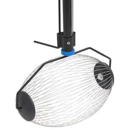 vidaXL Nut Collector Blue 127 cm Steel - Green