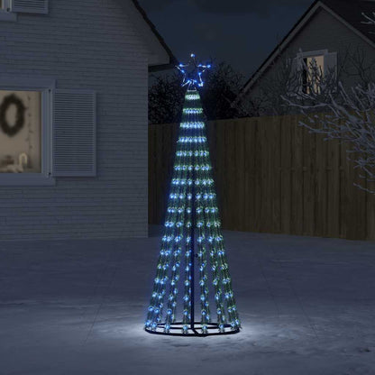 vidaXL LED Christmas Tree 275 LEDs Blue 180 cm