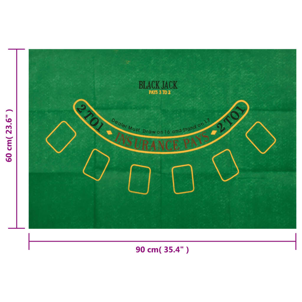 vidaXL Poker Chip Set 300 pcs 4 g