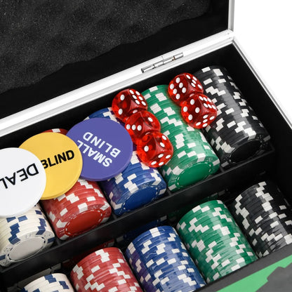 vidaXL Poker Chip Set 300 pcs 11.5 g