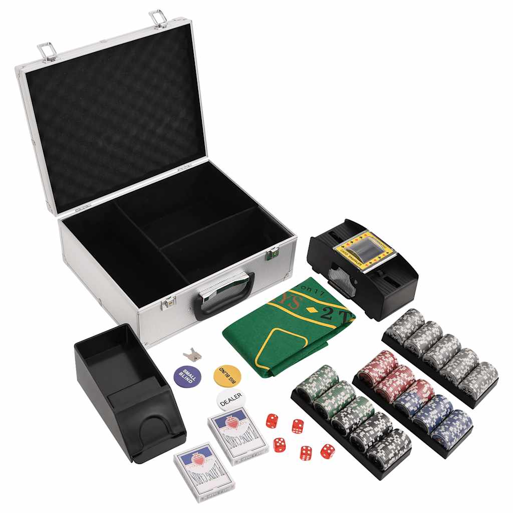 vidaXL Poker Chip Set 300 pcs 11.5 g - 34407