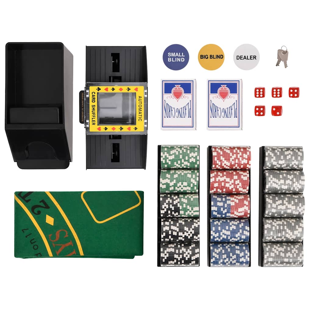 vidaXL Poker Chip Set 300 pcs 11.5 g - 34407