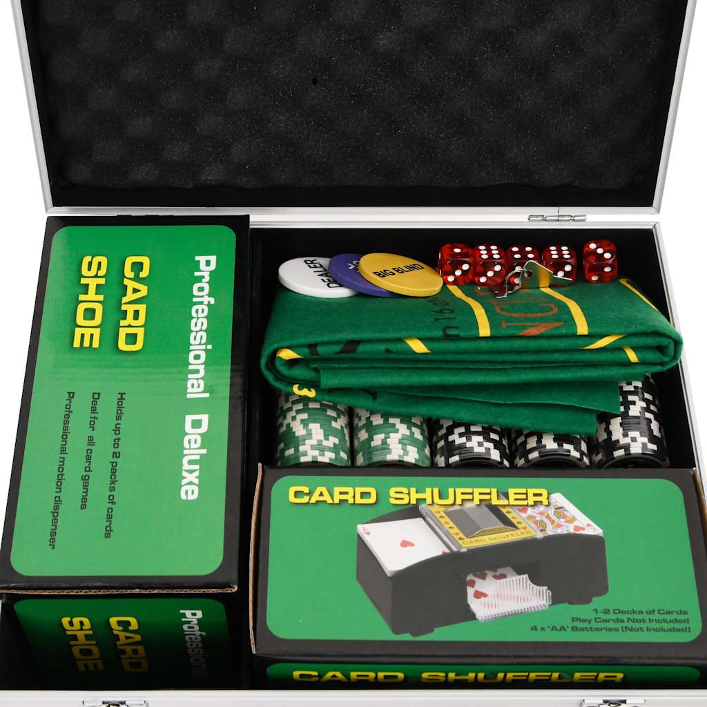 vidaXL Poker Chip Set 300 pcs 11.5 g - 34407