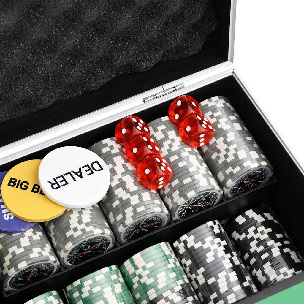 vidaXL Poker Chip Set 300 pcs 11.5 g - 34407