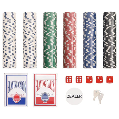 vidaXL Poker Chip Set 300 pcs 11.5 g - 34425