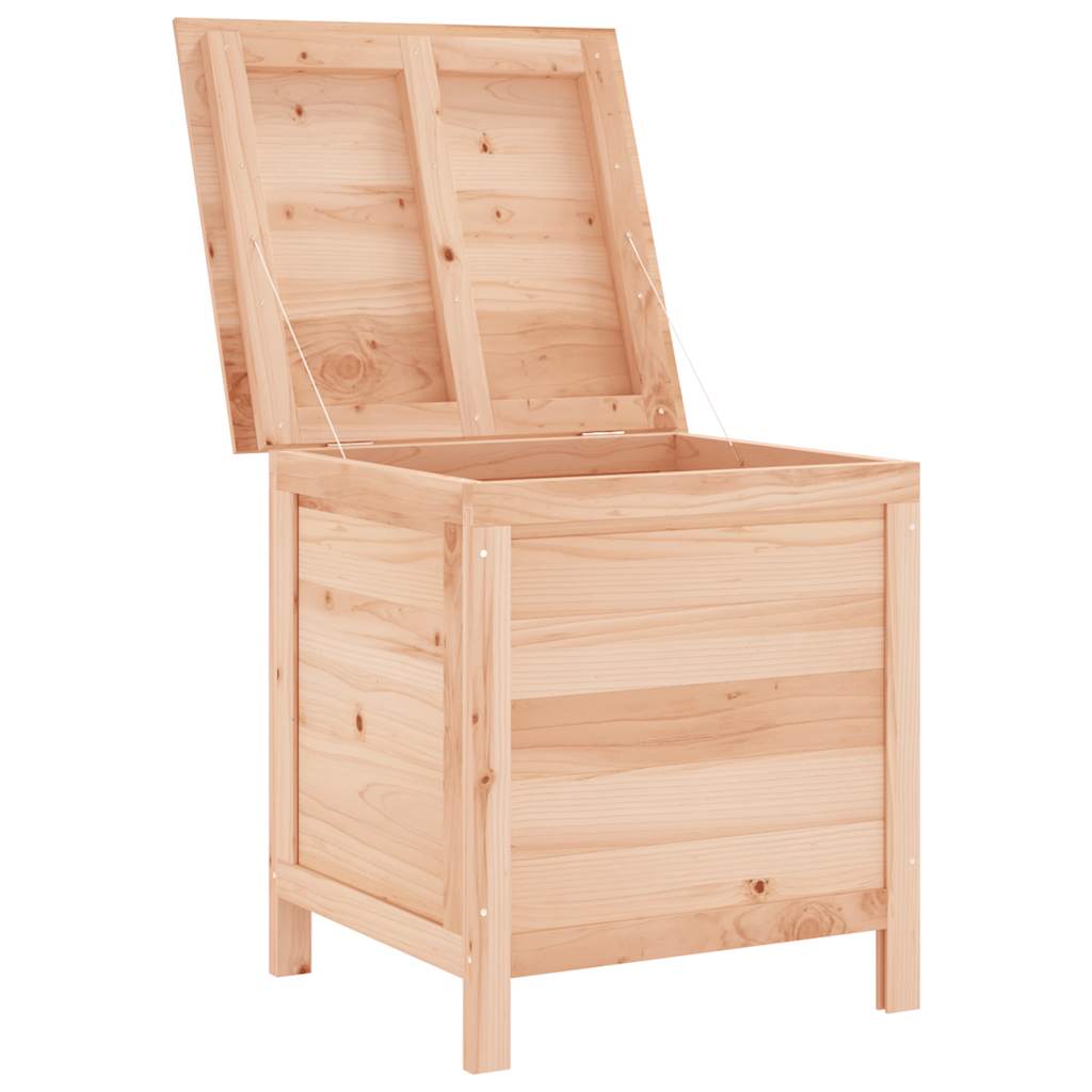 vidaXL Garden Storage Box 50x49x56.5 cm Solid Wood Fir - Brown