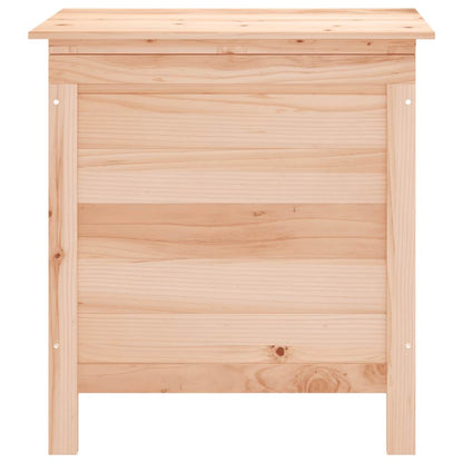 vidaXL Garden Storage Box 50x49x56.5 cm Solid Wood Fir - Brown