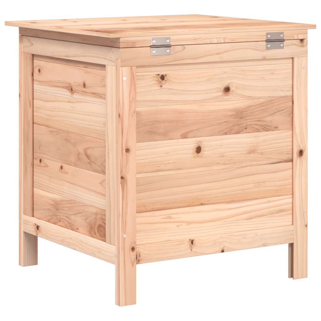 vidaXL Garden Storage Box 50x49x56.5 cm Solid Wood Fir - Brown