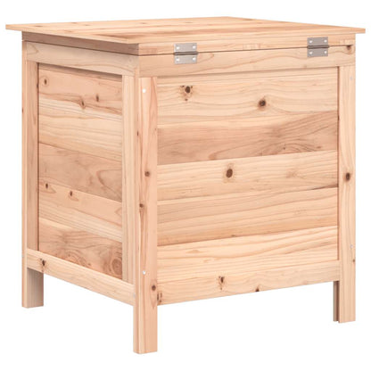 vidaXL Garden Storage Box 50x49x56.5 cm Solid Wood Fir - Brown
