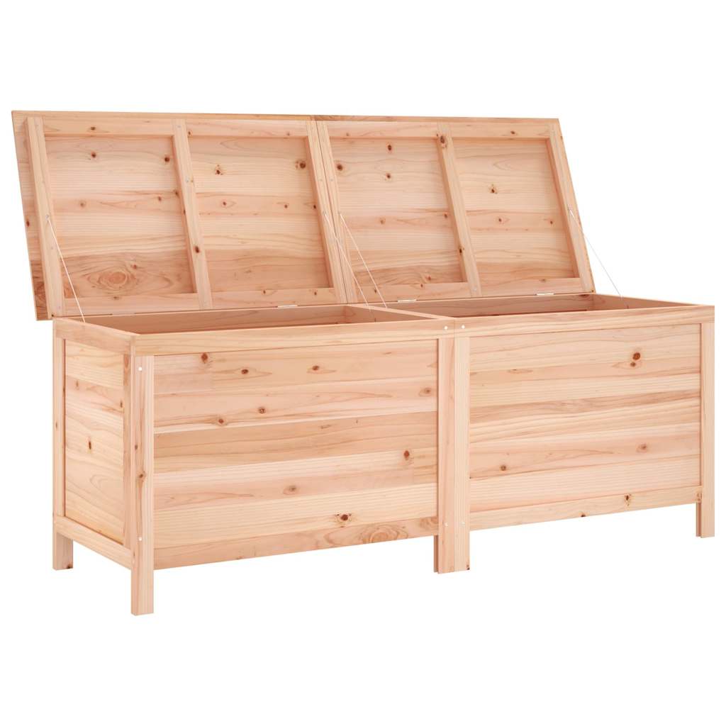 vidaXL Garden Storage Box 150x50x56.5 cm Solid Wood Fir - Brown