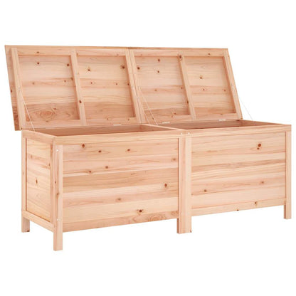 vidaXL Garden Storage Box 150x50x56.5 cm Solid Wood Fir - Brown