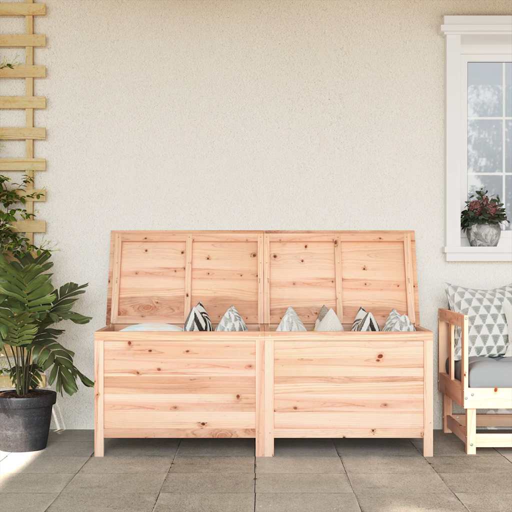 vidaXL Garden Storage Box 150x50x56.5 cm Solid Wood Fir - Brown