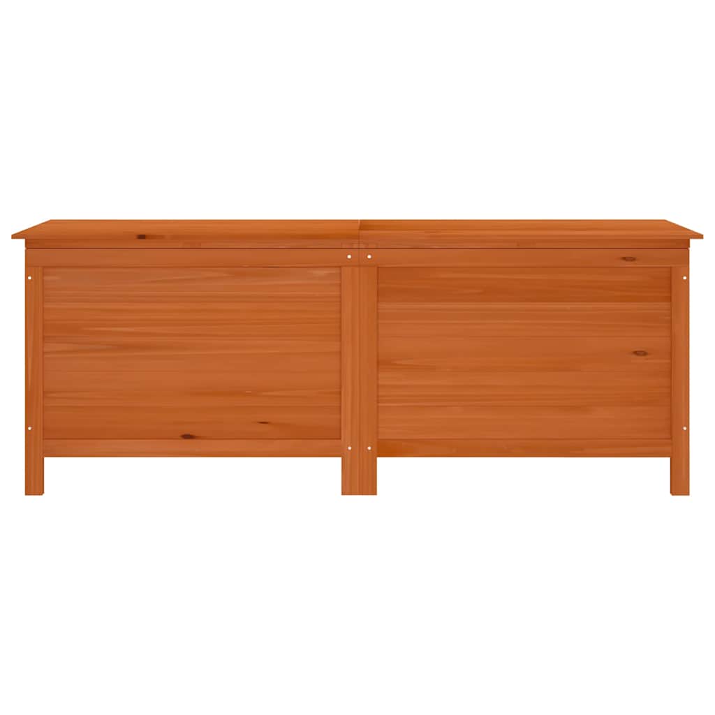 vidaXL Garden Storage Box Brown 150x50x56.5 cm Solid Wood Fir