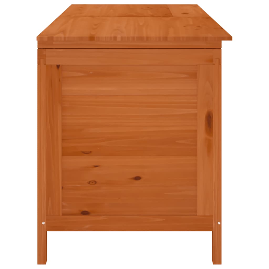 vidaXL Garden Storage Box Brown 150x50x56.5 cm Solid Wood Fir