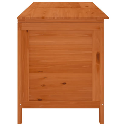 vidaXL Garden Storage Box Brown 150x50x56.5 cm Solid Wood Fir