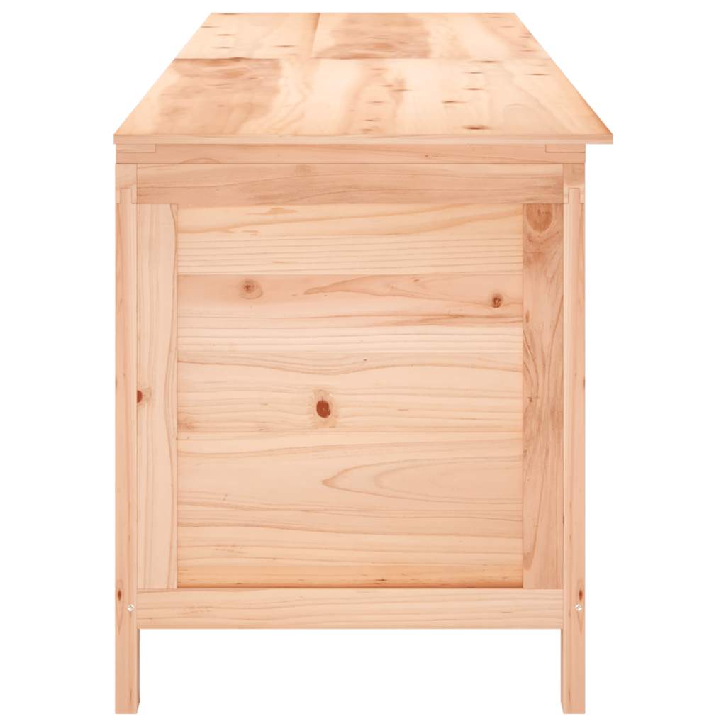 vidaXL Garden Storage Box 198.5x50x56.5 cm Solid Wood Fir - Brown
