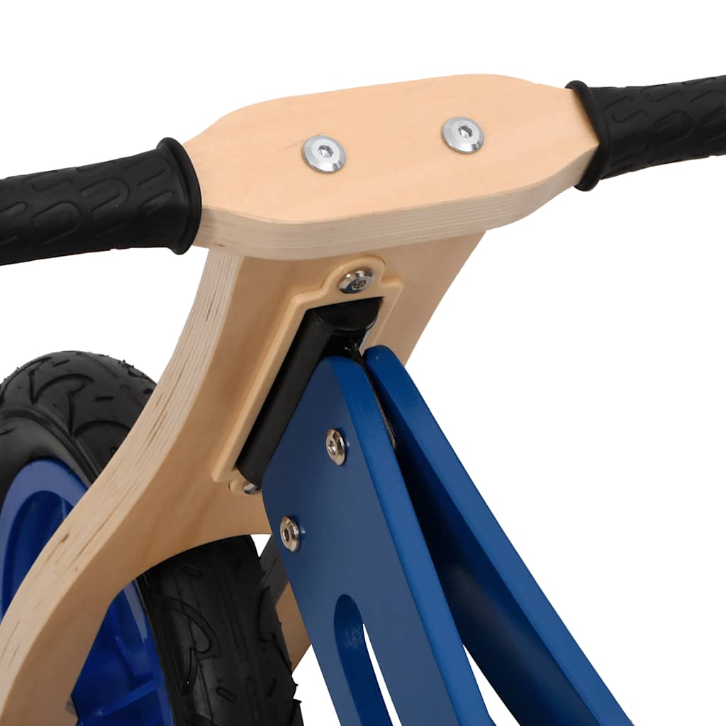 vidaXL Balance Bike for Children with Air Tyres Blue