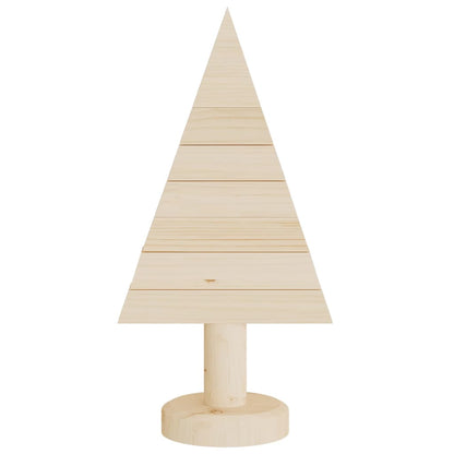 vidaXL Wooden Christmas Trees for Decoration 2 pcs 30 cm Solid Wood Pine - Brown