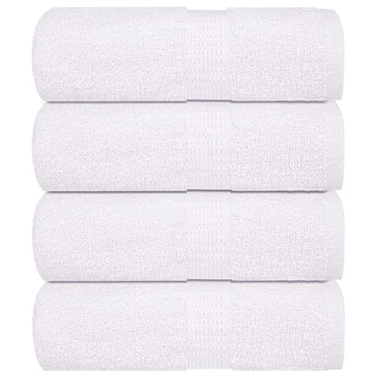 vidaXL Washcloths ""FROGN"" 4 pcs White 15x21 cm 360 gsm - 21 x 15 cm