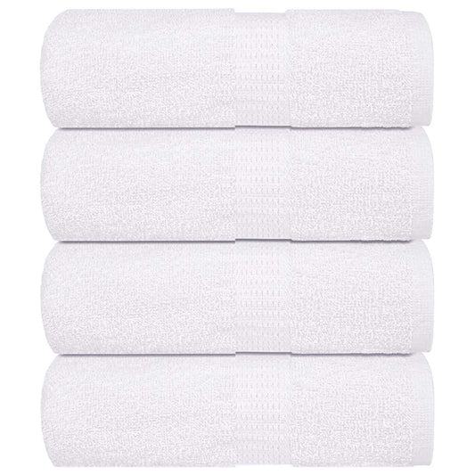 vidaXL Washcloths ""FROGN"" 4 pcs White 15x21 cm 360 gsm - 21 x 15 cm
