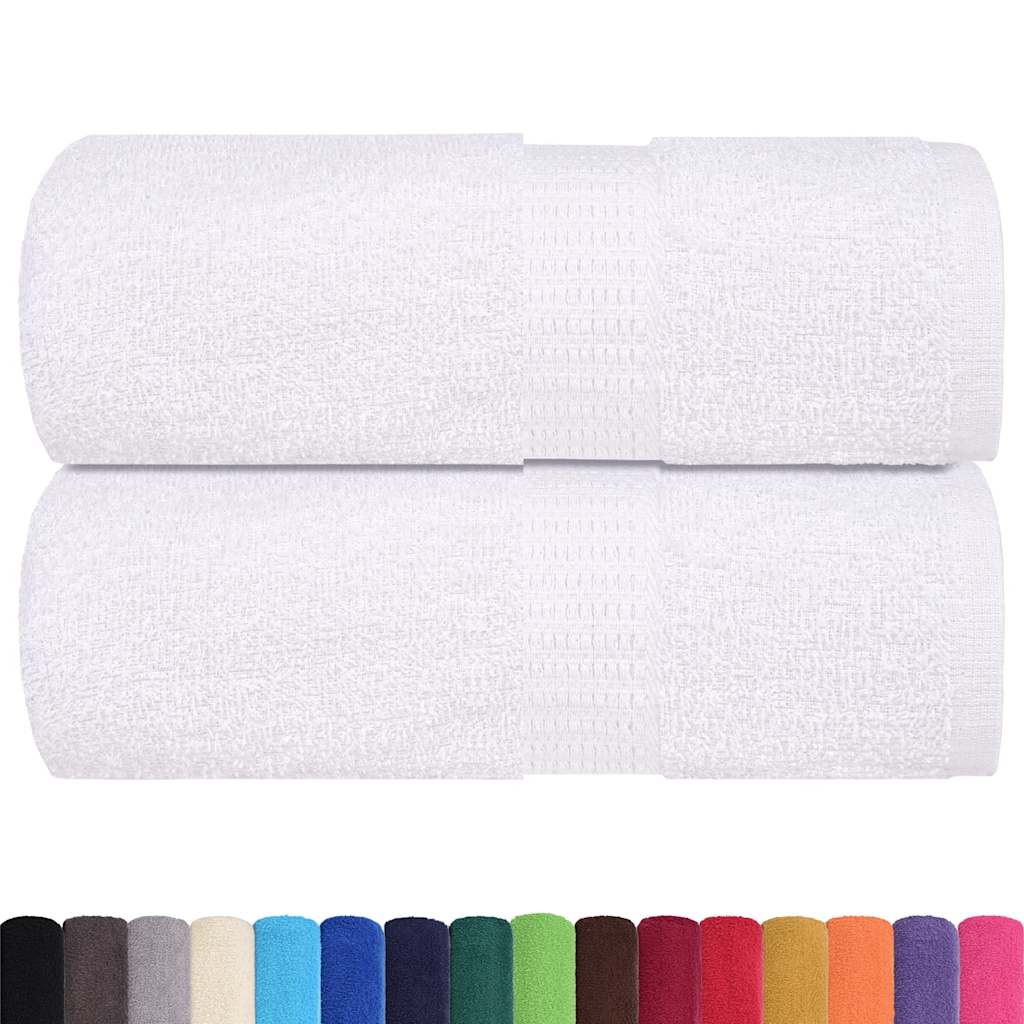 vidaXL Washcloths ""FROGN"" 4 pcs White 15x21 cm 360 gsm - 21 x 15 cm