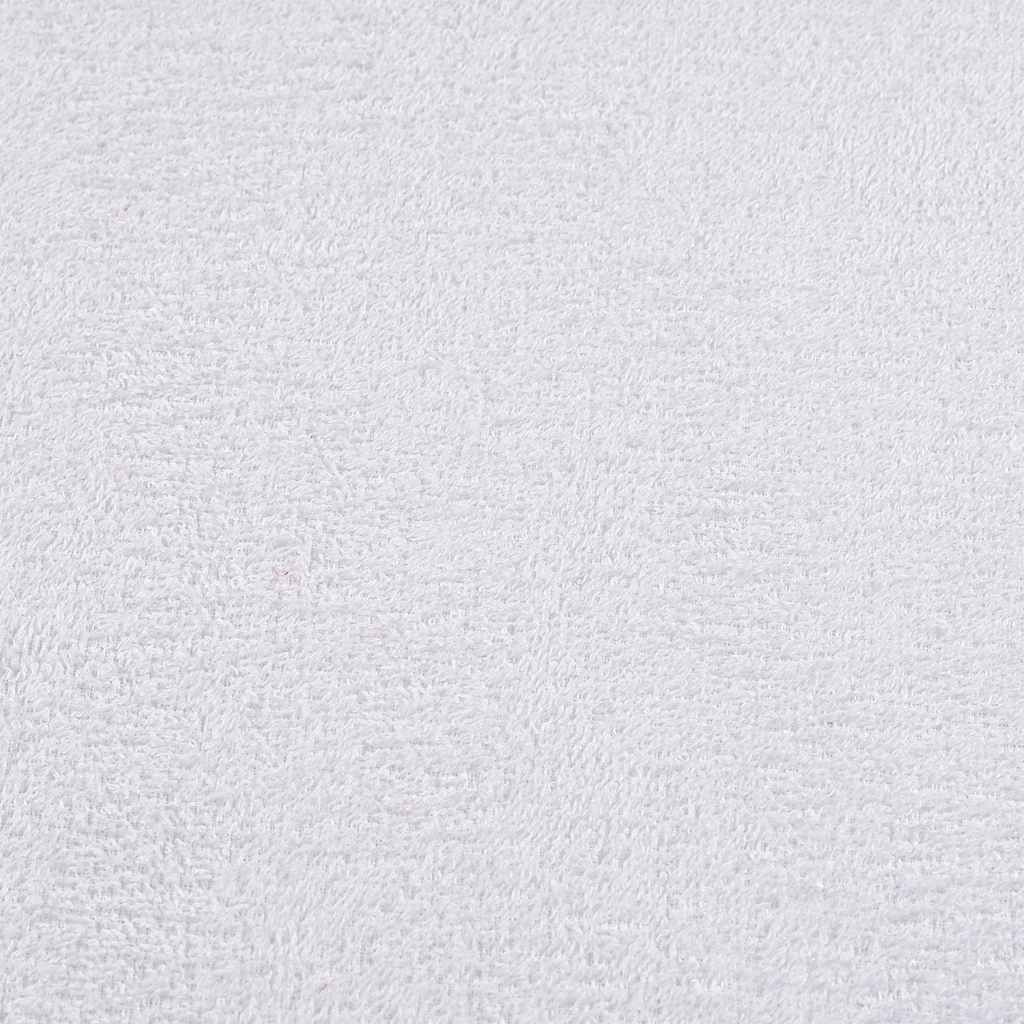 vidaXL Wash Towels ""FROGN"" 4 pcs White 30x30 cm 360 gsm