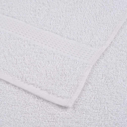 vidaXL Wash Towels ""FROGN"" 4 pcs White 30x30 cm 360 gsm