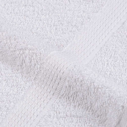 vidaXL Wash Towels ""FROGN"" 50 pcs White 30x30 cm 360 gsm