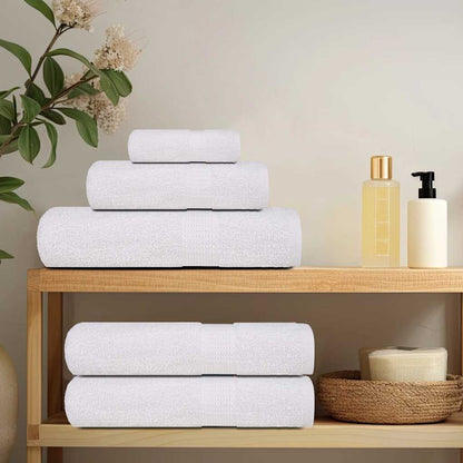 vidaXL Guest Towels ""FROGN"" 2 pcs White 30x50 cm 360 gsm - 50 x 30 cm