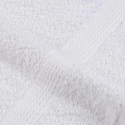 vidaXL Shower Towels ""FROGN"" 10 pcs White 70x140 cm 360 gsm - 140 x 70 cm