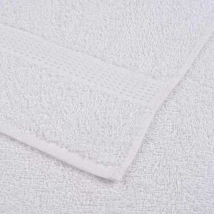 vidaXL Shower Towels ""FROGN"" 25 pcs White 70x140 cm 360 gsm - 140 x 70 cm