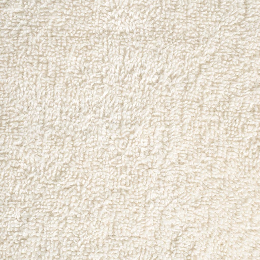 vidaXL Premium Hand Towels SOLUND 10 pcs Cream 50x100 cm 600 gsm