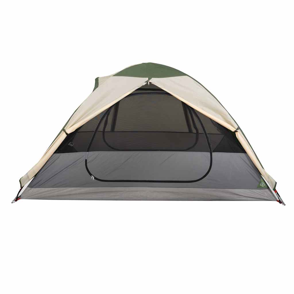 vidaXL Camping Tent Dome 2-Person Green Waterproof - 42348