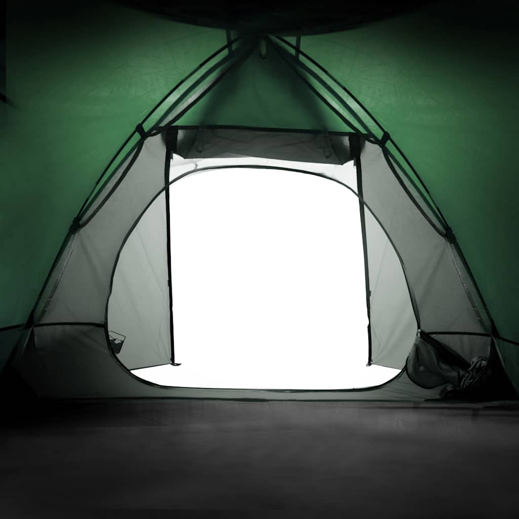vidaXL Camping Tent Dome 2-Person Green Waterproof - 42348