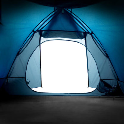 vidaXL Camping Tent Dome 2-Person Blue Waterproof - 42361