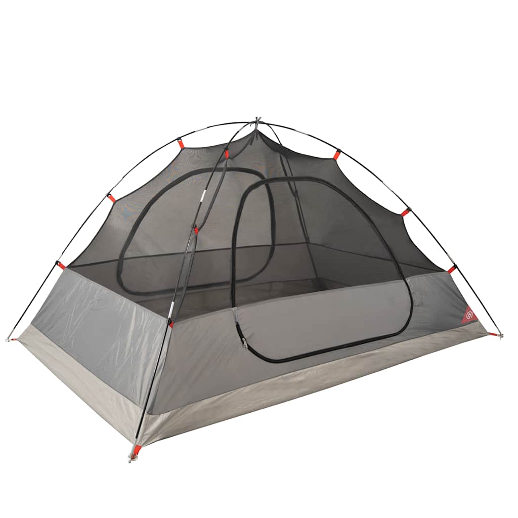 vidaXL Camping Tent Dome 2-Person Orange Waterproof