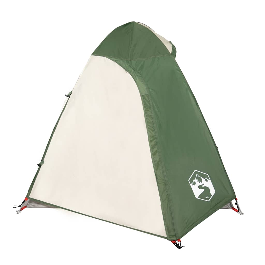 vidaXL Camping Tent Dome 2-Person Green Waterproof - 42375