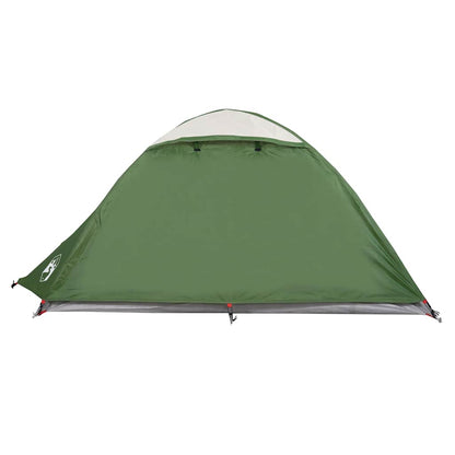 vidaXL Camping Tent Dome 2-Person Green Waterproof - 42375