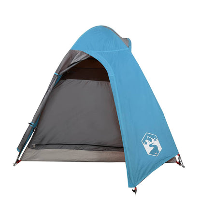vidaXL Camping Tent Dome 2-Person Blue Waterproof - 42379