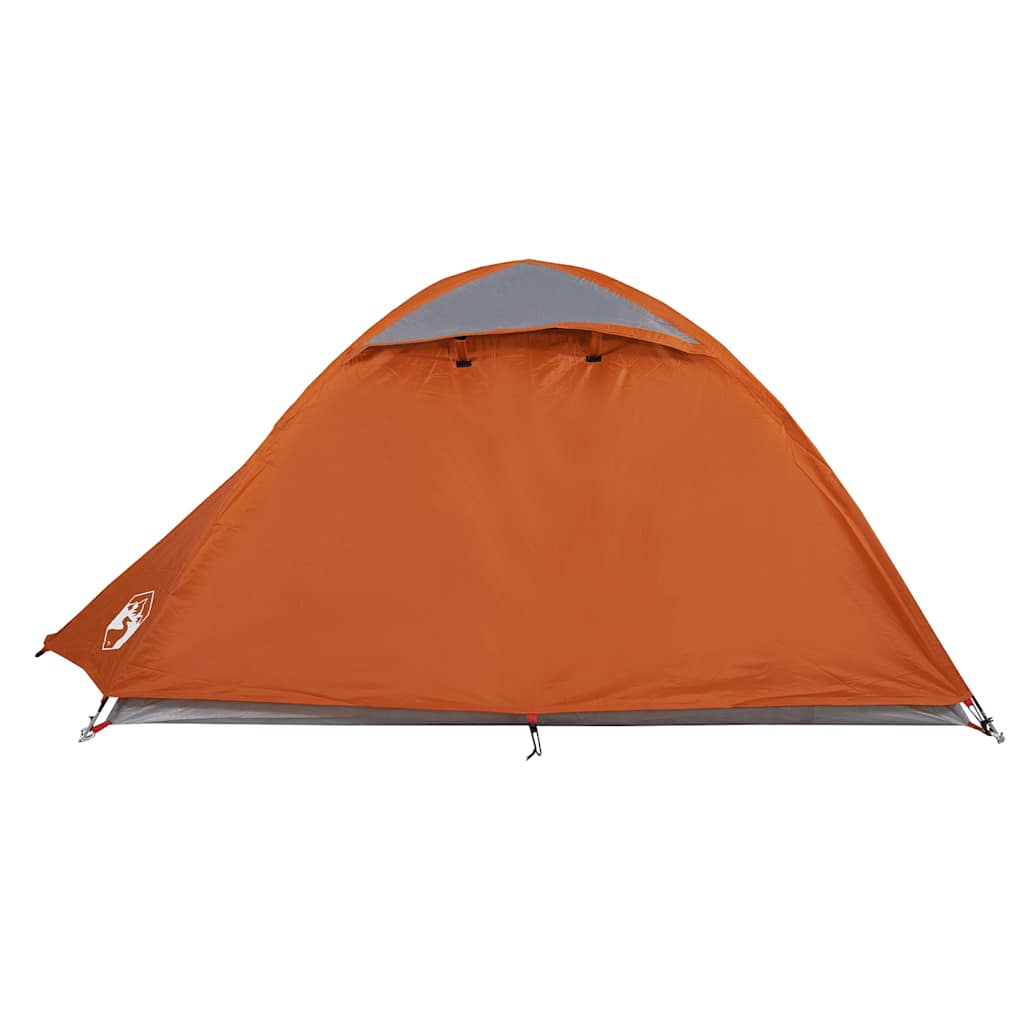 vidaXL Camping Tent Dome 2-Person Orange Waterproof - 42386