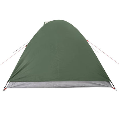 vidaXL Camping Tent Dome 3-Person Green Waterproof