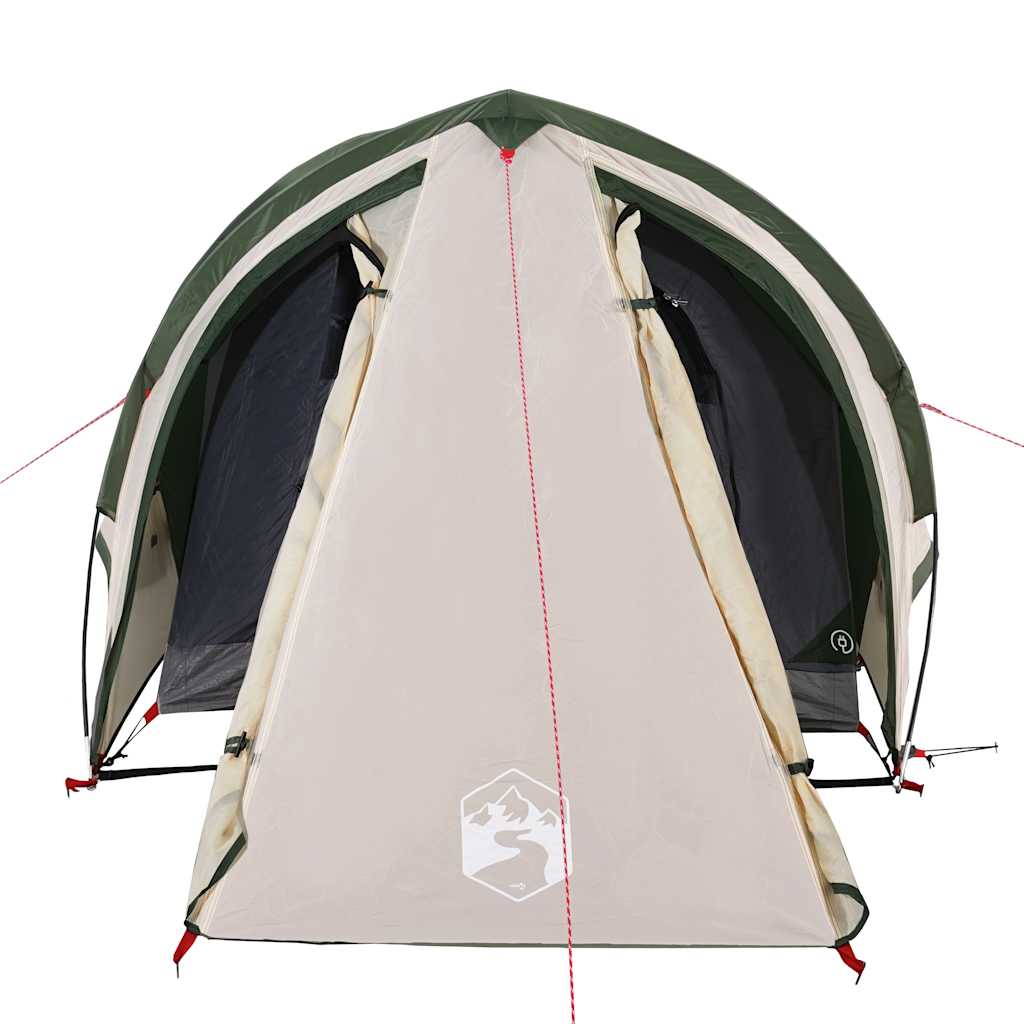 vidaXL Camping Tent Dome 2-Person Green Waterproof - 42417