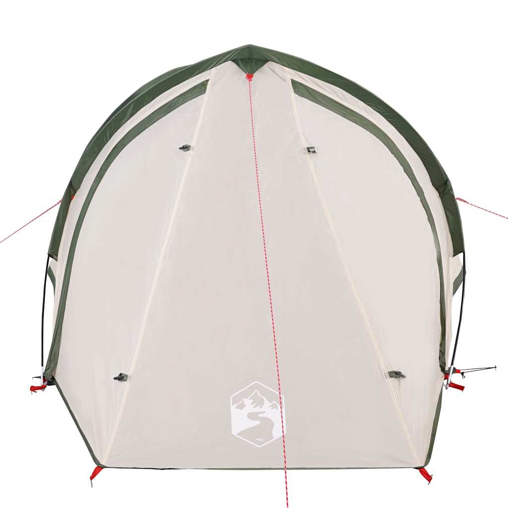 vidaXL Camping Tent Dome 2-Person Green Waterproof - 42417